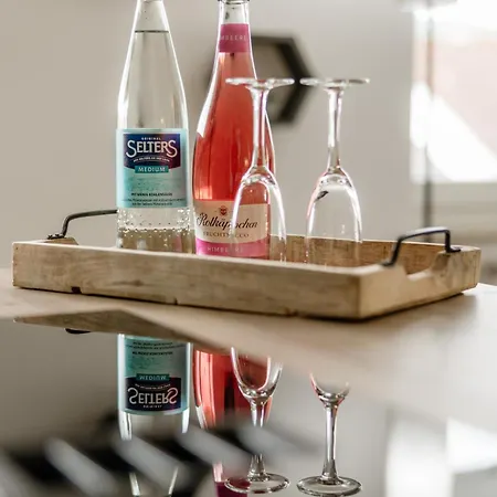 Kleeoase - Luxus Apartment- Jacuzzi - Dachterrasse - Kochinsel - Kostenlose Parkplaetze - In 10 Min * Greifenstein